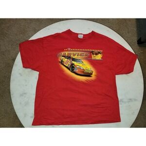 Chase Authentics Mens Sz XL Kevin Harvick #29 Red Nascar Pennzoil Racing T Shirt